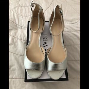 Nine West Volor Open Toe Block Heel Sandal